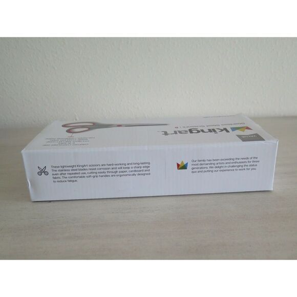 KINGART 950-8 Stainless Steel Scissors, 8 Count - Picture 3 of 4